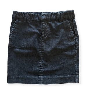 Gap-Blue Jean Mini Pencil Skirt-Dark wash-EUC-Sz 2